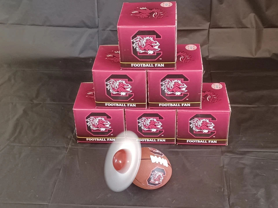 South Carolina Gamecocks Portable Handheld Football fans by the case!! - Image 4 of 4