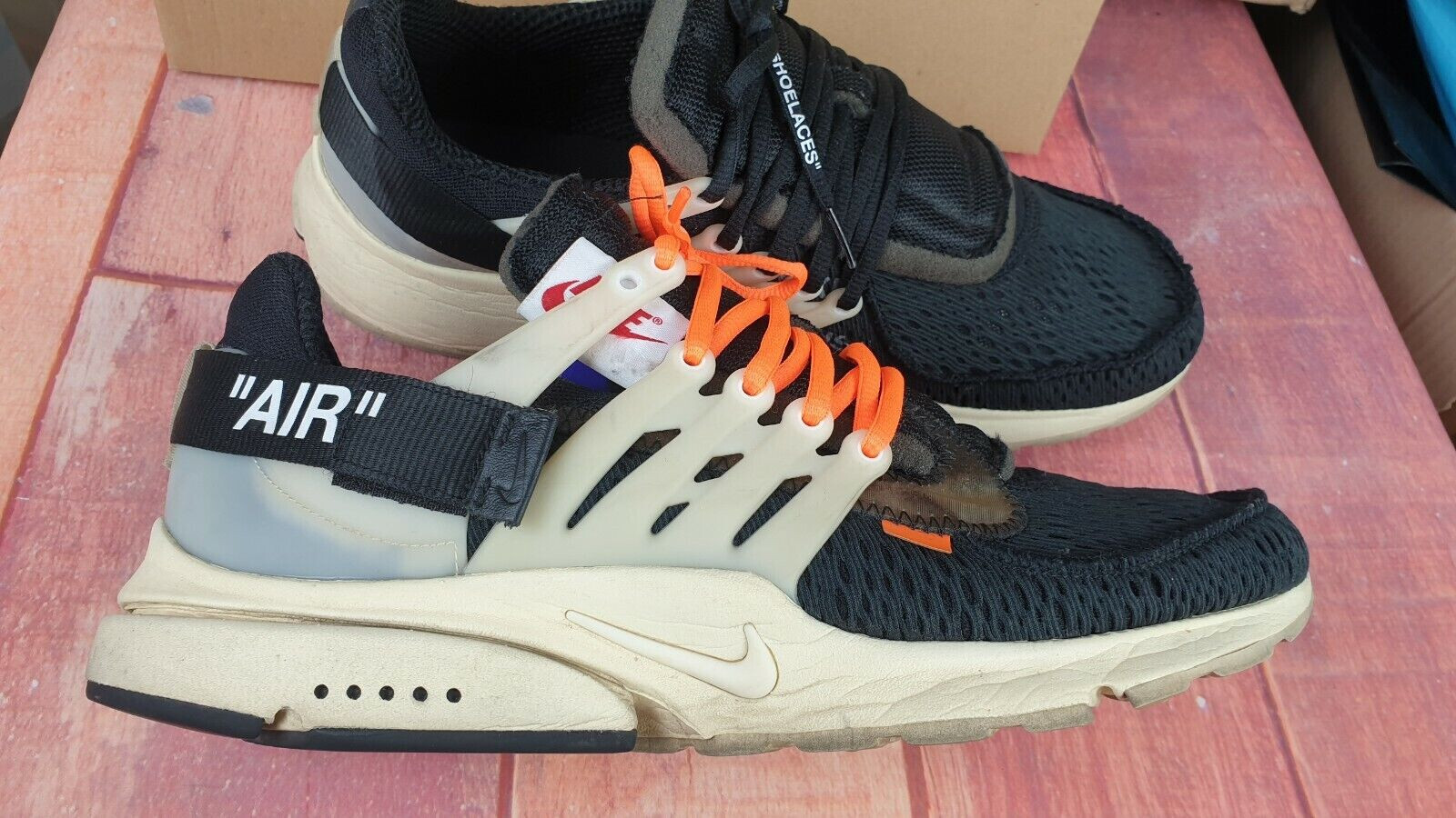 OFF WHITE x NIKE Air Presto 'The 10' Taglia: UK 11 US 12 EUR 46 OTTIME CONDIZIONI