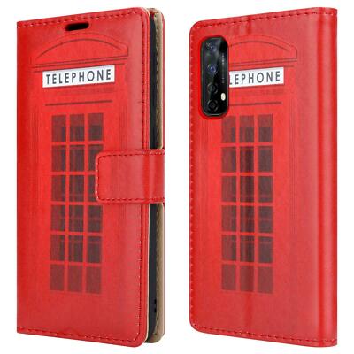 BRAND SET Portemonnee Case voor Realme 7 Pro PU Lederen Flip Folio
