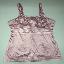 Ruby Ribbon Cami Camisole Size 44 Shaper Style 3056 Ultimate Slimming Shelf Bra