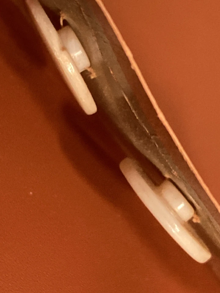 Vintage Luckyday Round Pearl Buttons Self Shank 3/4" 2 NEW on Card - Image 3 of 4