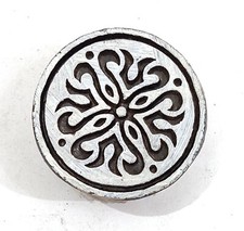 Wooden hand carved Printing Stamp Block for Fabrics Printing ZEFB-33