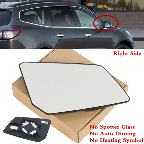 Fit For GMC Acadia 2007-2016 Chevrolet Traverse Outlook Right Wing Mirror Glass