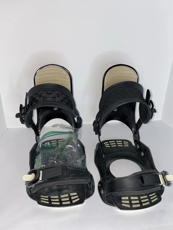 Fijaciones de snowboard Drake Mikey Leblanc modelo profesional negras - raras - buen estado Foto 2 de 4