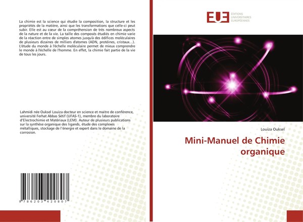 Louiza Ouksel | Mini-Manuel De Chimie Organique | Taschenbuch | FranzöSisch-image