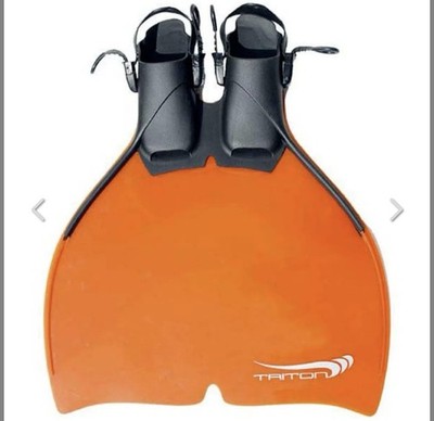 So Dive Hydra Monofin Adjustable 4-7 Size Orange