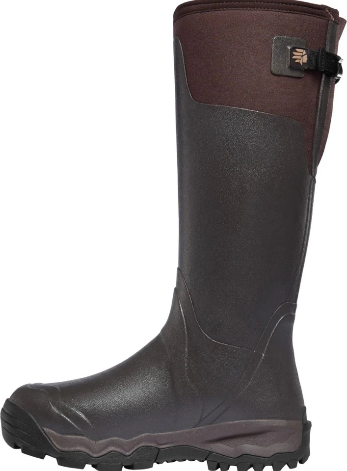 NEW in box LaCrosse Mens Alphaburly Pro 18in Brown Rubber Hunting Boots - Image 4 of 4