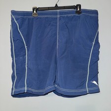 Tommy Bahama Relax Classic Mesh Lined Swim Trunks Shorts Blue Men  s Size Large