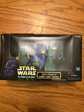 Hasbro Star Wars The Power of the Force Jedi Spirits Anakin Yoda Obi-Wan 1998