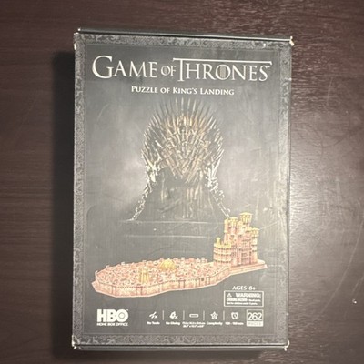 CubicFun Game of Thrones King's Landing 3D Puzzle 262 Pieces Architecture 2016
