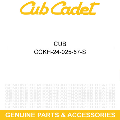 CUB CADET KH-24-025-57-S Flywheel Tank ZT60 ZT54 M60 KH 3660 3654 KH-24-025-14-S