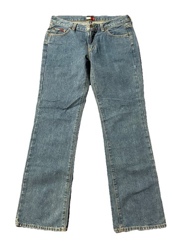 Vintage Tommy Hilfiger Jeans Size 9 Hip Jean Tommy Girl Low Rise Slim NWT Y2K 02 - Afbeelding 2 van 15