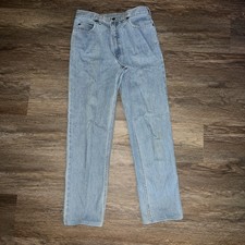Vintage Women  s Lands End Jeans Sz 8 High Rise Mom Jeans Light Wash