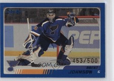 2003-04 O-Pee-Chee Blue 453/500 Brent Johnson #149 3y4