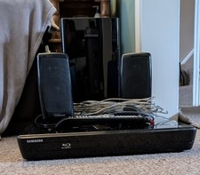 Samsung HT-BD1220 Blu-ray DVD Home Cinema System With Speakers And Remote