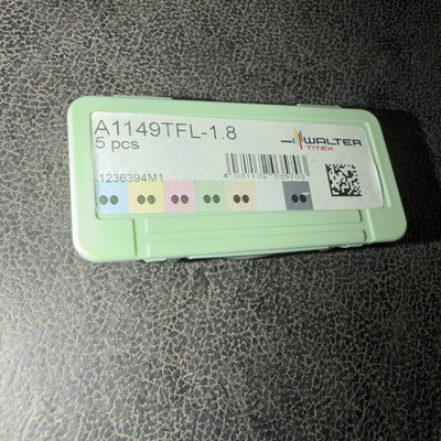 Walter Titex A1149TFL-1.8 QTY 5 pcs