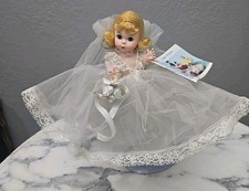 Madame Alexander Bride 435 - 8 Inch Doll With Flowers  Tag