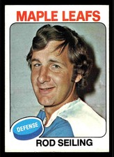 1975-76 Topps Rod Seiling #229 - Toronto Maple Leafs