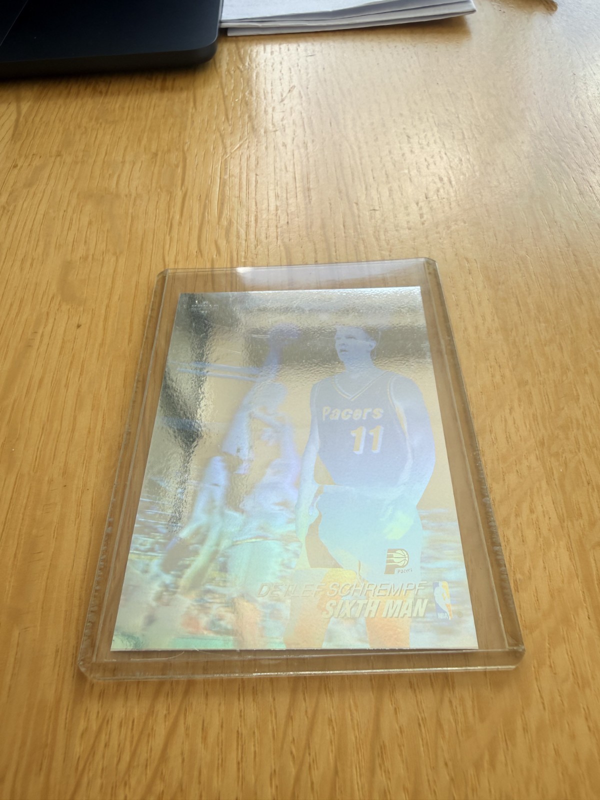 1991-92 Upper Deck #AW5 Detlef Schrempf Award Winner Holograms