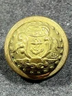 1860s Civil War Era Military Union Army Rhode Island State Seal Button 15 mm