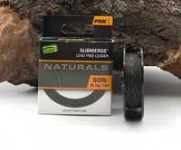 Fox Edges Naturals Submerge Leader 50Lb 10M 22,7Kg Leadermaterial Sinking