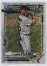 2021 Bowman Chrome Prospects Mega Box Mojo Refractor Shalin Polanco #BCP-222