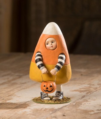 Bethany Lowe Candy Corn Lucas Figurine ~~ Halloween Must-Have
