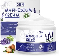 GBN Magnesium Cream for Sleep - Natural Relaxation 4.2 Fl Oz (Pack of 1) 