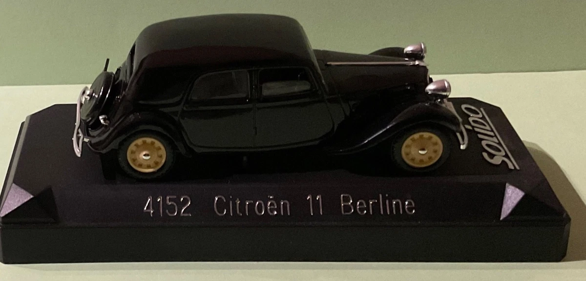 Solido 1800908 Citroën Traction 7 FFI 1944 – Miniature 1/18 – Libération – Collection