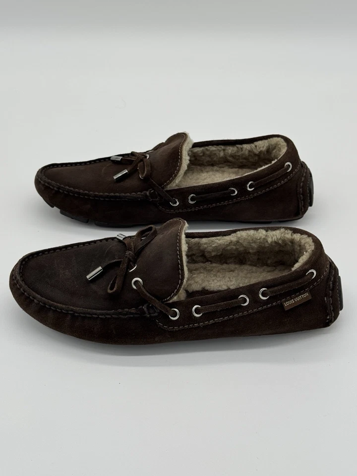 Mocasines de gamuza y piel para hombre Louis Vuitton Foto 2 de 4