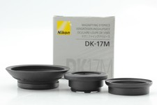 Near MINT Complete accessories Nikon Magnifying Eyepiece DK-17M DK-19 JAPAN