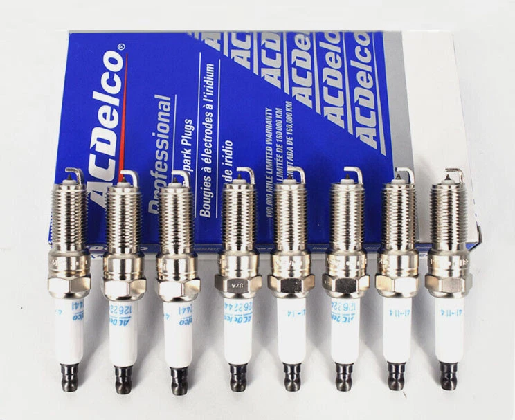 Bujía de iridio ACDelco 8 piezas para GMC Savana Sierra Yukon 12622441 Foto 3 de 4