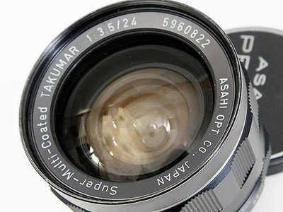Pentax SMC Takumar 24mm F3.5 MF Wide Angle Prime Lens M42