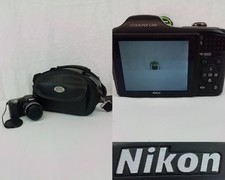 Nikon Coolpix L100 Digital Bridge Camera Bundle Tested Working J3339
