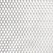 Perforated Sheet, 11.8" X 11.8" Stainless Steel Perforated Metal Sheet, 0.12" Ho