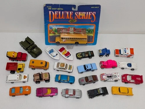VTG 1970 80s Diecast Car Lot Hotwheels Matchbox Lesney Superfast Rollamatic