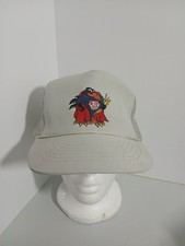 Vintage B-1b Lancer Bomber Eagle Mascot Trucker Hat 80s 90s Foam Snapback Cap