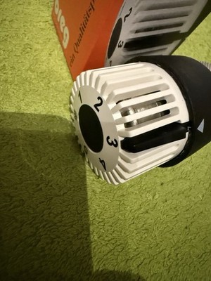 Ondatherm SFb30 Thermostatkopf Weiss/Schwarz