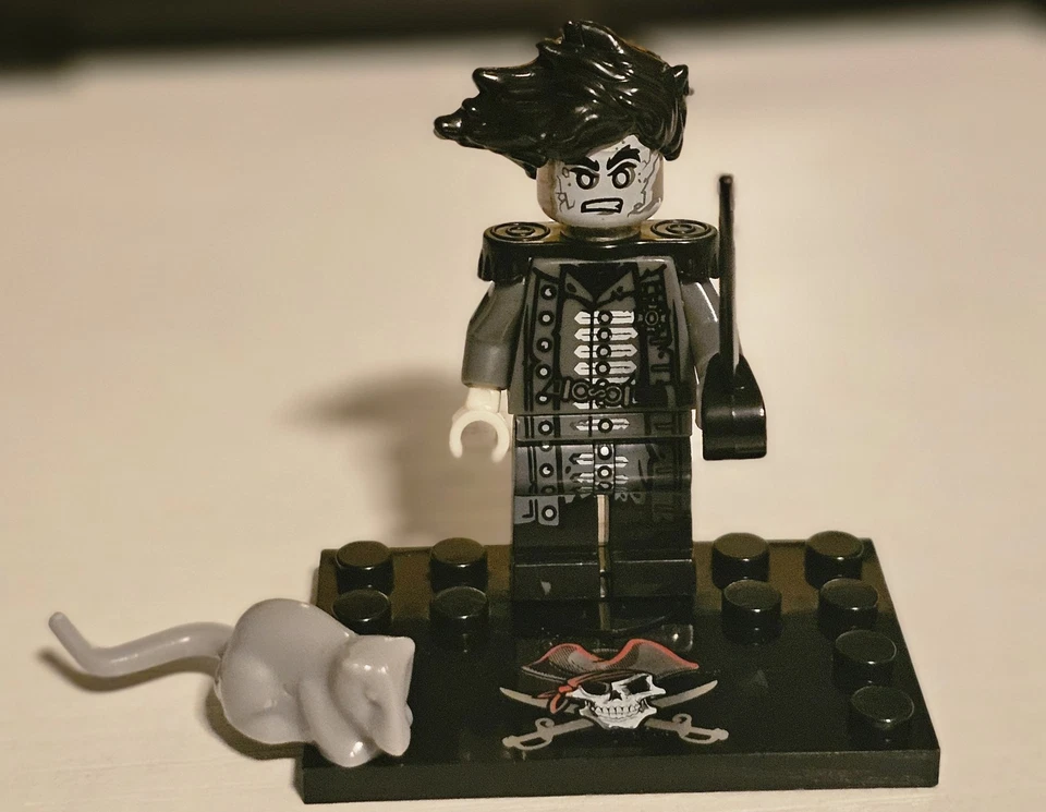 NUEVO Piratas del Caribe Capitán Salazar Minifigura Lego Personalizada Silent Mary Foto 3 de 4