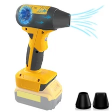 Mini Jet Blower Portable Violent Turbo Fan for Dewalt 20V Battery, 4-Speed Wi...