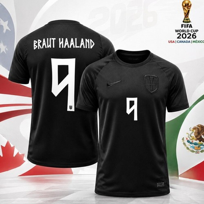 #ad HOT 2026 BRAUT HAALAND 9 Home Away Jersey Fan Gift Unisex S 2XL $33.99