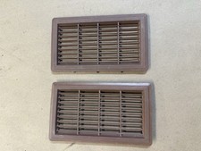 1987-1994 Ford Bronco Truck Door Panel Speaker Grill Screens Tan 87-94