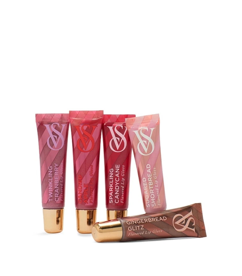New Victoria's Secret Flavor Favorites Lip Gloss 5 Piece Gift Set - Image 2 of 3