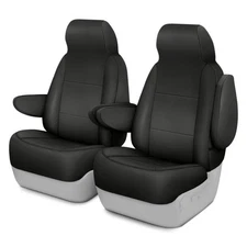 Saddleman 069840-01 Cordura 1st Row Black Custom Seat Covers