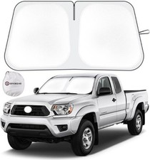 Windshield Sun Shade Compatible wi Size: For 2016-2024 2025 2026 Toyota Tacoma