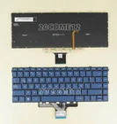 New for HP ENVY x360 2-in-1 14-es 14-es0000 Keyboard Backlit Latin Spanish Blue