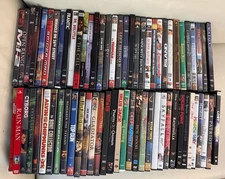 Mixed Lot of 68 DVDs | Action Drama Comedy Sci-Fi Classics | Some Sealed