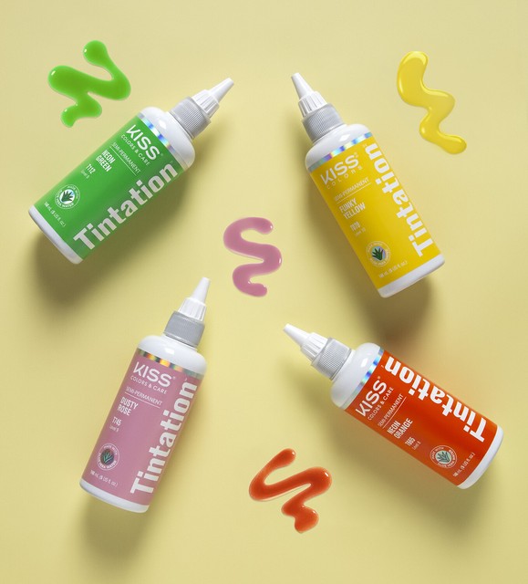 Kiss Tintation Semipermanent Hair Color 5 Oz Cajun Spice T860 Level 6