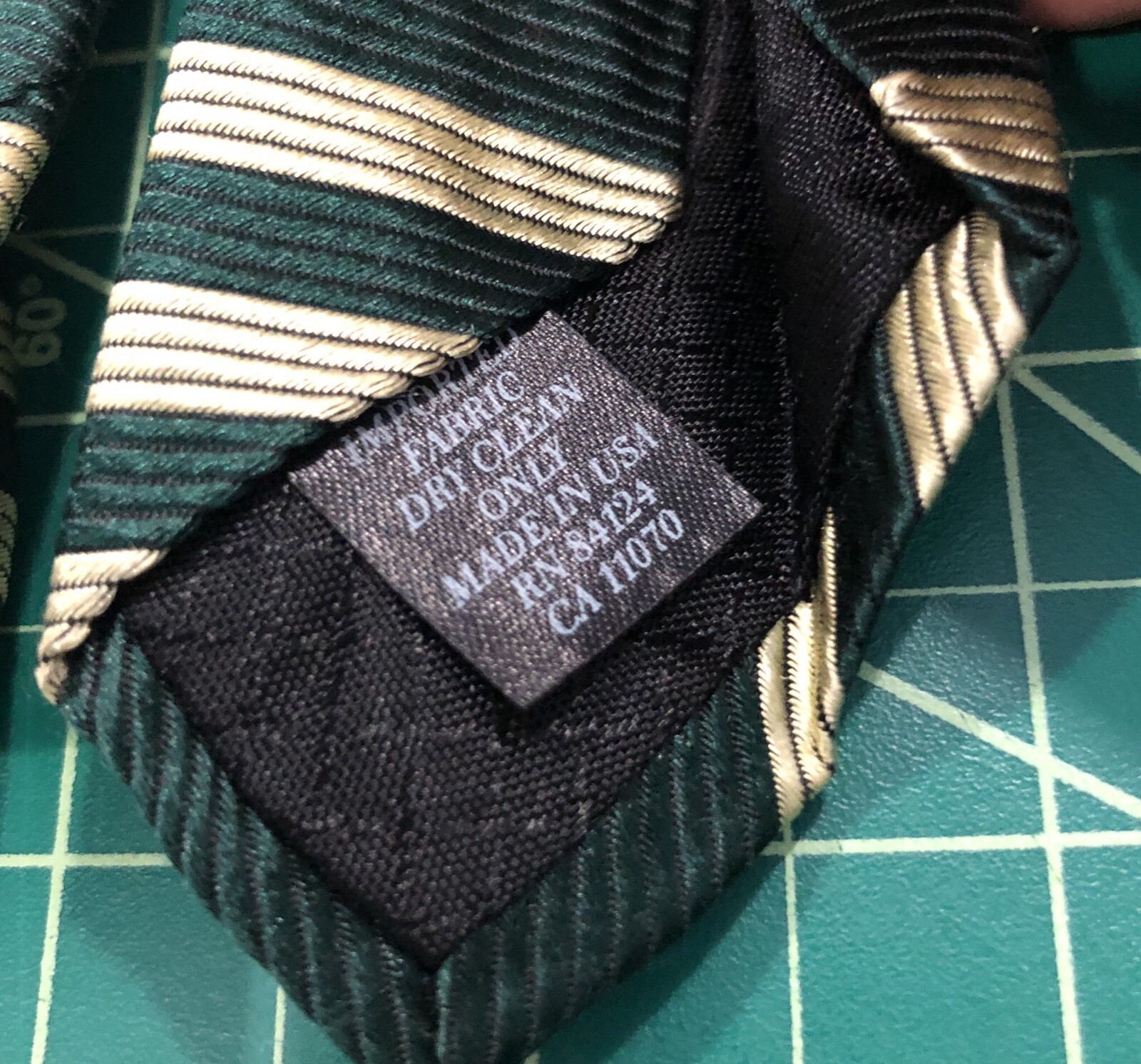 Vintage NFL Green Bay Packers Neck Tie RM Sport 100 Silk Football FREE