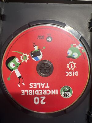 PEVO DVD 『NEOZIC』 PBS Kids: 20 Incredible Tales (DVD) Disc 1 DISC ONLY